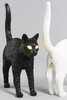 Миниатюра фото настольная лампа jobby the cat black | 220svet.ru