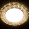Миниатюра фото встраиваемый светодиодный светильник ambrella light gx53 led g301 cl/ww | 220svet.ru