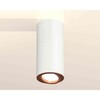 Миниатюра фото комплект накладного светильника ambrella light techno spot xs7442005 swh/ppg белый песок/золото розовое полированное (c7442, n7005) | 220svet.ru