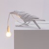 Миниатюра фото настольная лампа bird white playing | 220svet.ru