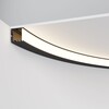 Миниатюра фото радиусный профиль внутренний к светодиодной ленте maytoni led strip  alm-3535r-b-in-90°-1.5m | 220svet.ru