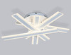 Миниатюра фото потолочная люстра с пультом ду ambrella light acrylica original fa8903 | 220svet.ru