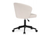 Миниатюра фото компьютерное кресло woodville lika white teddy / black 15858 | 220svet.ru