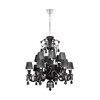 Миниатюра фото подвесная люстра loft it 10210/12 black | 220svet.ru