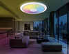 Миниатюра фото музыкальный светодиодный светильник c подсветкой rgb ambrella light orbital fz720 | 220svet.ru
