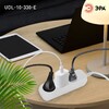 Миниатюра фото удлинитель электрический эра udl-10-330-e greenline 3 розетки с заземлением 3м пвс 3x0.75мм2 б0065037 | 220svet.ru