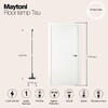 Миниатюра фото торшер maytoni tau mod166fl-l15b3k | 220svet.ru