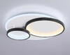 Миниатюра фото настенно-потолочный светодиодный светильник с пультом ду ambrella light acrylica fa7719 | 220svet.ru