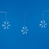 Миниатюра фото светодиодная гирлянда (ul-00001406) uniel занавес снежинки-1 220v синий uld-e1503-036/dta blue ip20 snowflakes-1 | 220svet.ru