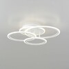 Миниатюра фото потолочная светодиодная люстра с пультом ду citilux тринити cl238130 | 220svet.ru