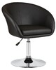 Миниатюра фото кресло дизайнерское dobrin edison lm-8600-2231 черное | 220svet.ru