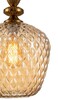 Миниатюра фото подвесной светильник indigo annata 11010/1p amber v000129 | 220svet.ru