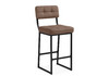 Миниатюра фото барный стул woodville ларс selfie cocoa / черный 674657 | 220svet.ru
