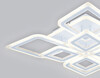 Миниатюра фото потолочная светодиодная люстра с пультом ду ambrella light  acrylica original fa8911 | 220svet.ru