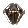 Миниатюра фото настенный светильник loft it shard 10432w smoke | 220svet.ru