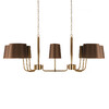 Миниатюра фото подвесная люстра loft it hilton 10527/8 brass | 220svet.ru