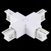 Миниатюра фото коннектор x-образный st luce трехфазная трековая система st030.509.17 | 220svet.ru