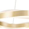 Миниатюра фото подвесной светодиодный светильник indigo treccia 14013/b/1p gold v000069l | 220svet.ru