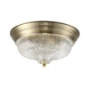Миниатюра фото потолочный светильник crystal lux lluvia pl4 bronze d370 | 220svet.ru