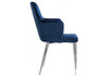 Миниатюра фото стул на металлокаркасе woodville benza dark blue 11848 | 220svet.ru