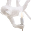 Миниатюра фото подвесной светильник the monkey lamp swing white | 220svet.ru