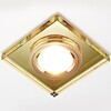 Миниатюра фото встраиваемый светильник ambrella light classic 8170 gold | 220svet.ru