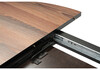Миниатюра фото стол деревянный woodville бетина дерево / черный 504208 | 220svet.ru