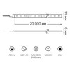 Миниатюра фото лента gauss 7w/m 120led/m 2835smd холодный белый 20m 311000322 | 220svet.ru