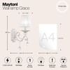 Миниатюра фото бра maytoni grace arm247-01-g | 220svet.ru