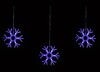 Миниатюра фото светодиодная гирлянда (ul-00001406) uniel занавес снежинки-1 220v синий uld-e1503-036/dta blue ip20 snowflakes-1 | 220svet.ru