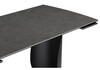 Миниатюра фото керамический стол раскладной woodville готланд ink gray / черный 588030 | 220svet.ru
