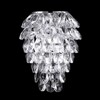 Миниатюра фото настенный светильник crystal lux charme ap3 chrome/transparent | 220svet.ru