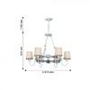 Миниатюра фото подвесная люстра favourite fiona 2495-6pc | 220svet.ru