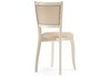 Миниатюра фото стул деревянный валери молочный / ромб | 220svet.ru