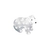 Миниатюра фото фигурка светодиодная «белый медведь-4» 25x31см (11037) uniel uld-m3125-040/sta | 220svet.ru