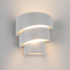 Миниатюра фото уличный настенный светодиодный светильник elektrostandard 1535 techno led helix белый 4690389116025 | 220svet.ru
