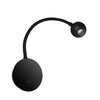 Миниатюра фото настенный светильник loft it point 10254 black | 220svet.ru