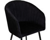 Миниатюра фото стул дизайнерский dobrin mary lm-7305-4565 черный | 220svet.ru