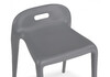 Миниатюра фото пластиковый стул woodville беон серый 578408 | 220svet.ru