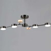 Миниатюра фото люстра reluce 03860-0.3-04 bk+wood gx53 | 220svet.ru