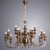 Миниатюра фото подвесная люстра arte lamp passoni a6097lm-15pb | 220svet.ru