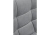 Миниатюра фото барный стул woodville чилли к темно-серый / черный 502079 | 220svet.ru
