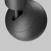 Миниатюра фото трековый светодиодный светильник maytoni sfera elasity tr164-1-8w3k-m-b | 220svet.ru