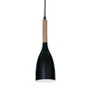 Миниатюра фото подвесной светильник ideal lux manhattan sp1 nero | 220svet.ru