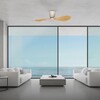 Миниатюра фото потолочная люстра-вентилятор mantra surfer 9474 | 220svet.ru
