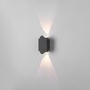 Миниатюра фото уличный настенный светодиодный светильник elektrostandard mini light 35152/d черный a060877 | 220svet.ru