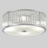 Миниатюра фото потолочная люстра crystal lux avenue pl4 chrome | 220svet.ru