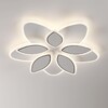 Миниатюра фото потолочный светильник светодиодный lumion lotus 8014/75cl белый | 220svet.ru