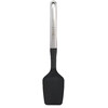 Миниатюра фото ложка-лопатка с мягким захватом из нерж/стали soft grip mc, 30 см grey kitchen craft | 220svet.ru
