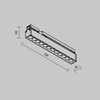 Миниатюра фото уличный трековый светильник maytoni points exility o-tr02-2-s-12wb3k | 220svet.ru